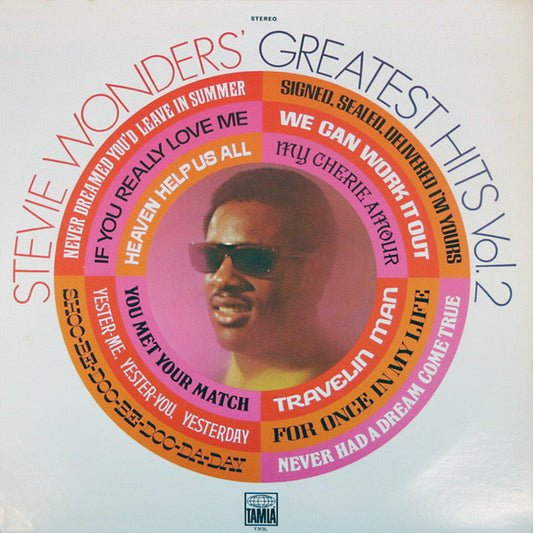 Stevie Wonder - Stevie Wonder's Greatest Hits Vol. 2 (LP, Comp)
