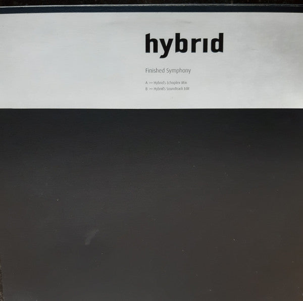 Hybrid - Finished Symphony (12", Promo, 2/3)