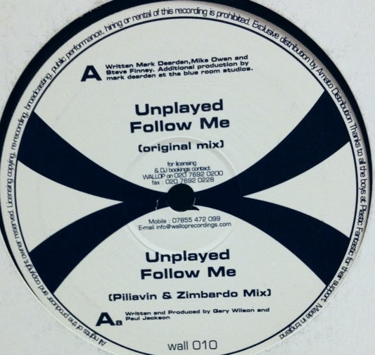 Unplayed - Follow Me (12")