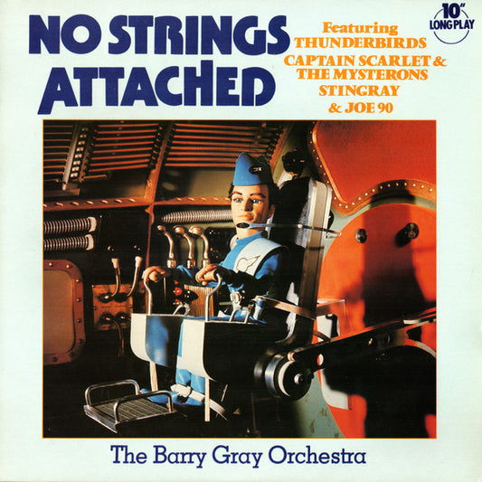 The Barry Gray Orchestra - No Strings Attached (10", Comp, Red)