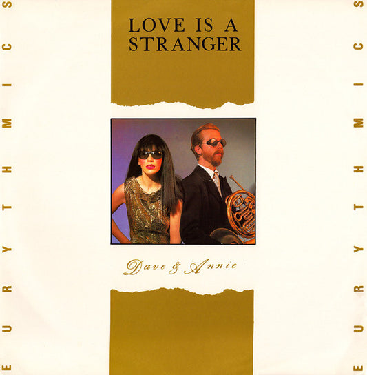 Eurythmics - Love Is A Stranger (12", Single)