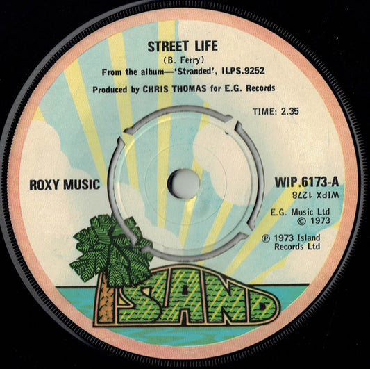 Roxy Music - Street Life (7", Single)