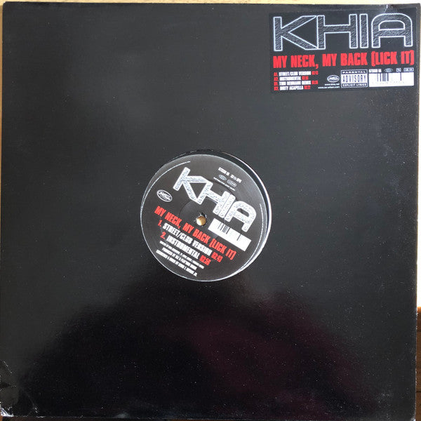 Khia - My Neck, My Back (Lick It) (12")