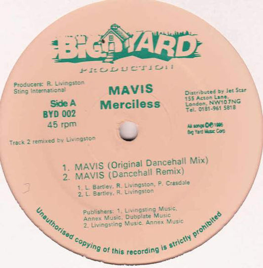 Merciless - Mavis (12")