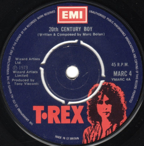 T•Rex* - 20th Century Boy (7", Single)