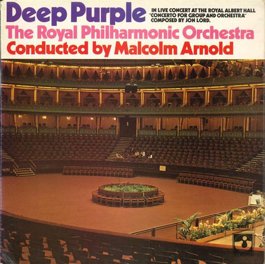 Deep Purple & The Royal Philharmonic Orchestra*, Malcolm Arnold - Concerto For Group And Orchestra (LP, Album, Gat)