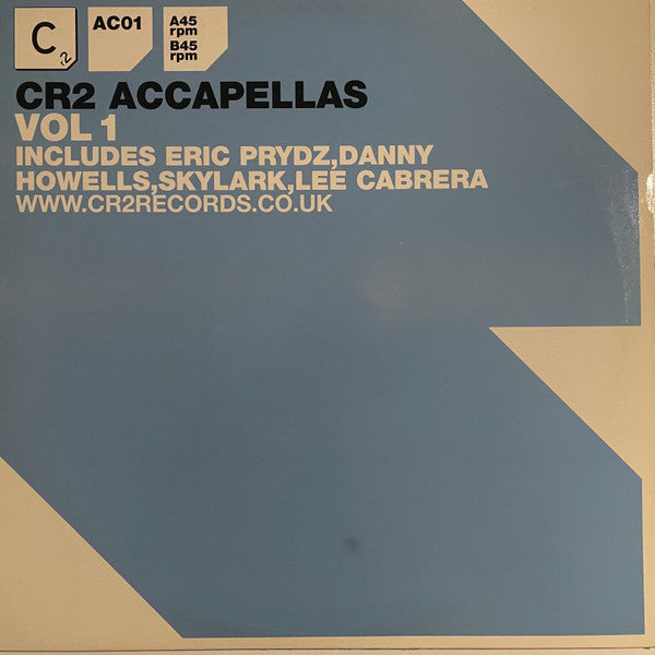 Various - CR2 Accapellas Vol 1 (12")
