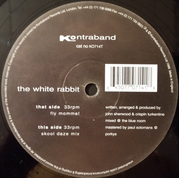 The White Rabbit - Fly Momma! (12", Ltd)