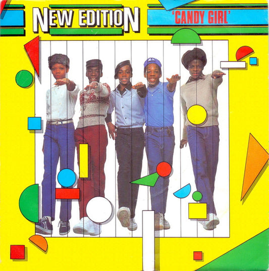New Edition - Candy Girl (7", Single, Sil)