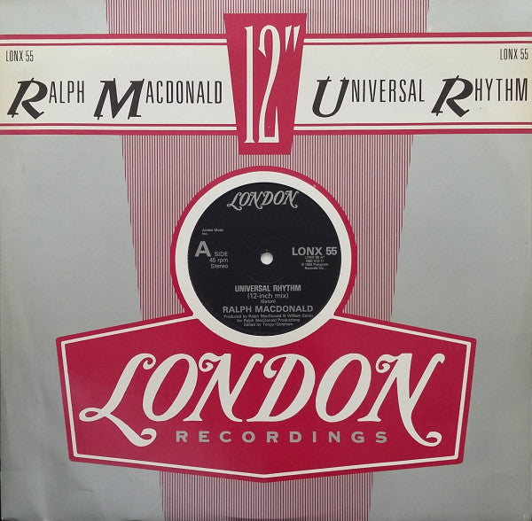 Ralph MacDonald - Universal Rhythm (12", Single)
