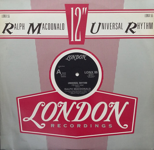 Ralph MacDonald - Universal Rhythm (12", Single)