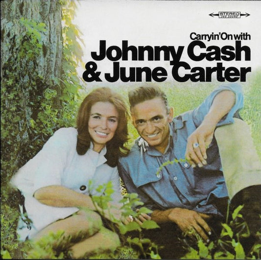 Johnny Cash & June Carter - Carryin' On With Johnny Cash & June Carter (CD, Album, RE)