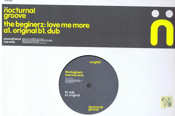 The Beginerz - Love Me More (12", Promo)