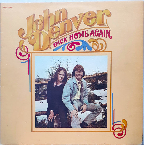 John Denver - Back Home Again (LP, Album, Gat)