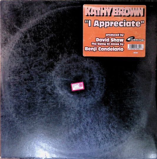 Kathy Brown - I Appreciate (12")