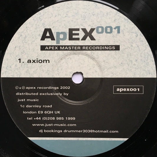 Strobe & Sterling Moss / Pattrix - Axiom (12")