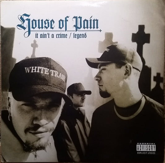 House Of Pain - It Ain't A Crime (12", Single)