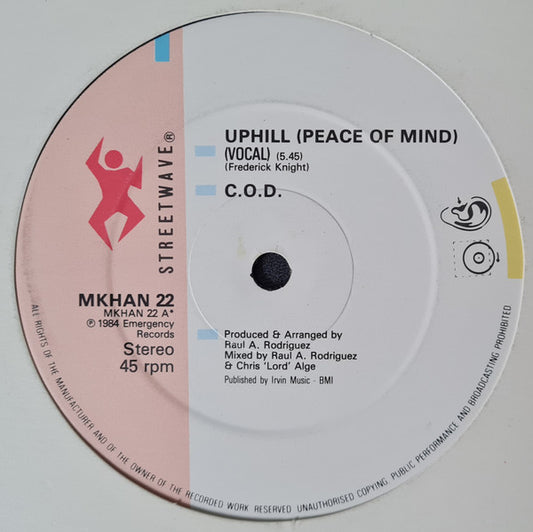 C.O.D. - Uphill (Peace Of Mind) (12")