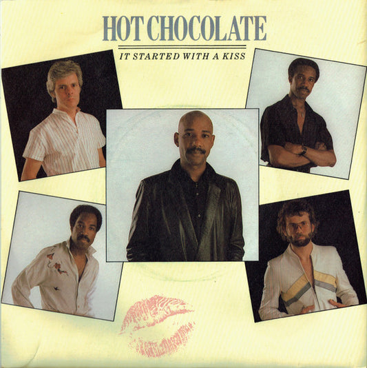 Hot Chocolate - It Started With A Kiss (7", Single, Pus)