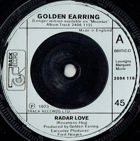Golden Earring - Radar Love (7", Single, Sil)