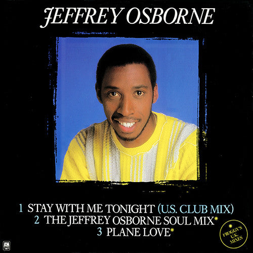 Jeffrey Osborne - Stay With Me Tonight (12", Single)