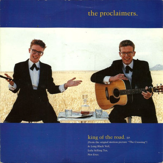 The Proclaimers - King Of The Road EP (7", EP, Pap)