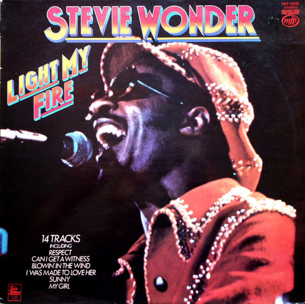 Stevie Wonder - Light My Fire (LP, Comp)