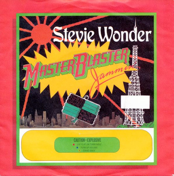 Stevie Wonder - Master Blaster (Jammin') (7", Single, Kno)