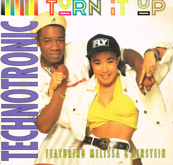 Technotronic Featuring Melissa & Einstein (2) - Turn It Up (12", Single)