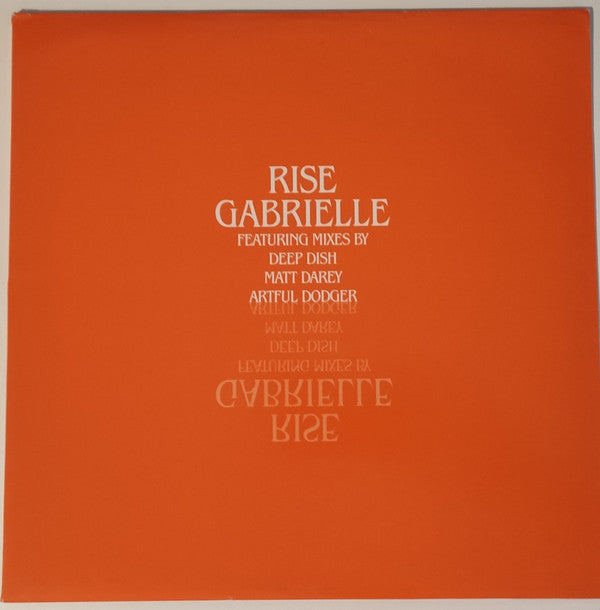 Gabrielle - Rise (2x12", Promo)