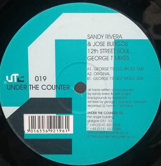 Sandy Rivera & Jose Burgos - 12th Street Soul (George T Mixes) (12")