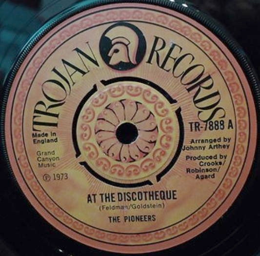 The Pioneers - At The Discotheque / Step By Step (7", Single)