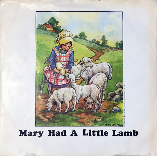 Wings (2) - Mary Had A Little Lamb (7", Single, Sol)