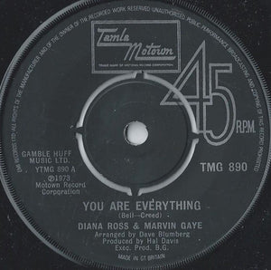 Diana Ross & Marvin Gaye - You Are Everything (7", Single)