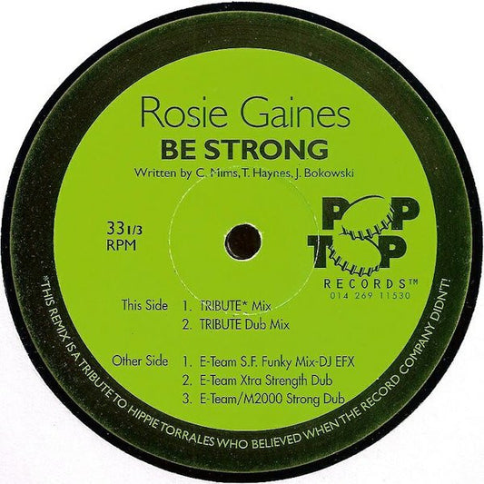 Rosie Gaines - Be Strong (12")