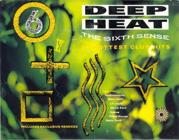 Various - Deep Heat 6 - The Sixth Sense (2xCass, Comp)