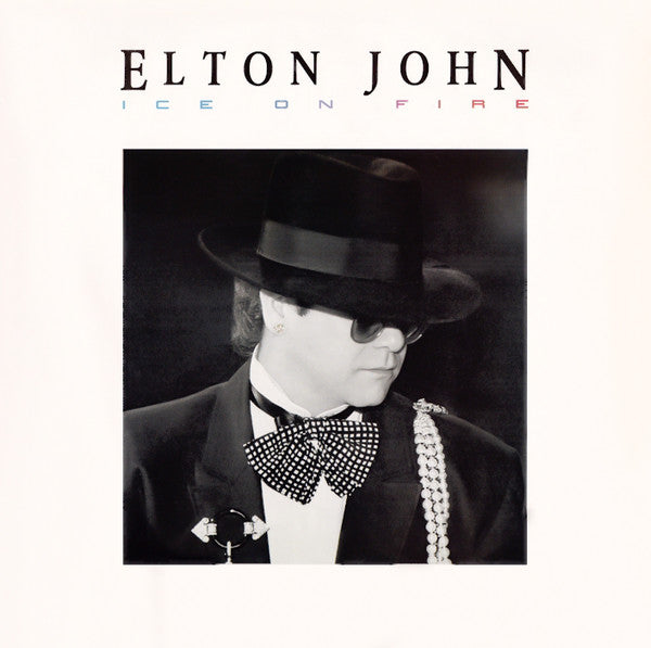 Elton John - Ice On Fire (LP, Album, PRS)