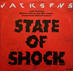 Jacksons* - State Of Shock (12")