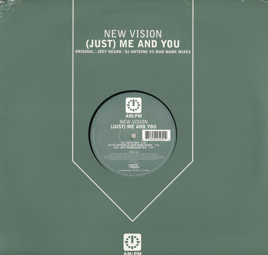 New Vision - (Just) Me And You (12")