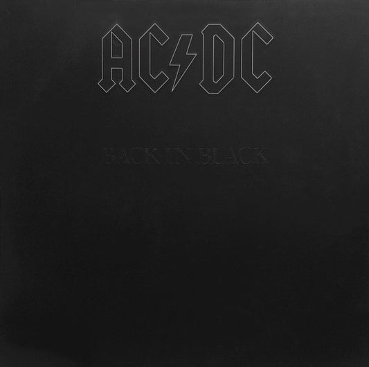 AC/DC - Back In Black (LP, Album)