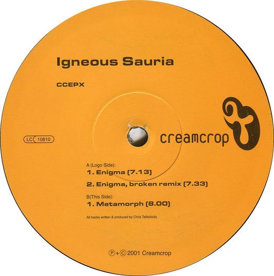 Igneous Sauria - Enigma / Metamorph (12")
