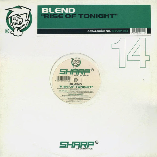 Blend (3) - Rise Of Tonight (12")