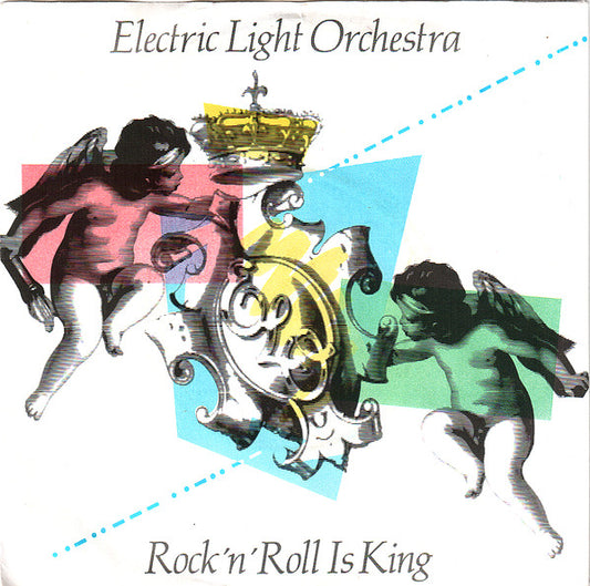 Electric Light Orchestra - Rock 'n' Roll Is King (7", Single, Sil)