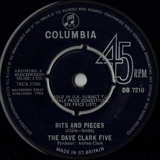 The Dave Clark Five - Bits And Pieces (7", Single, 4-P)