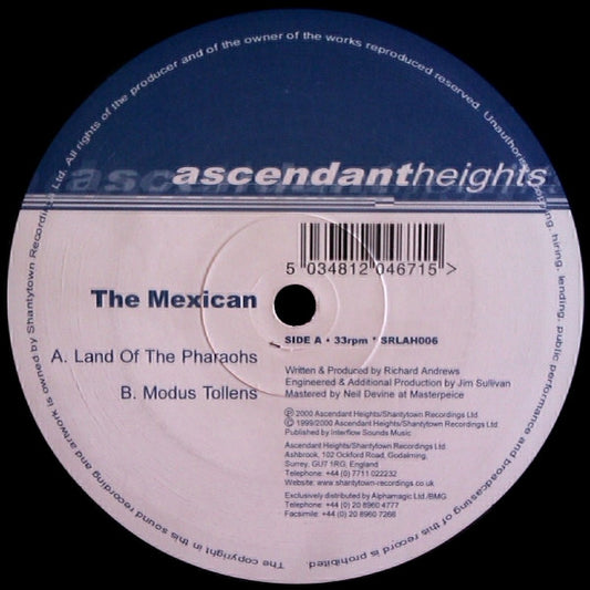 The Mexican - Land Of The Pharaohs (12")