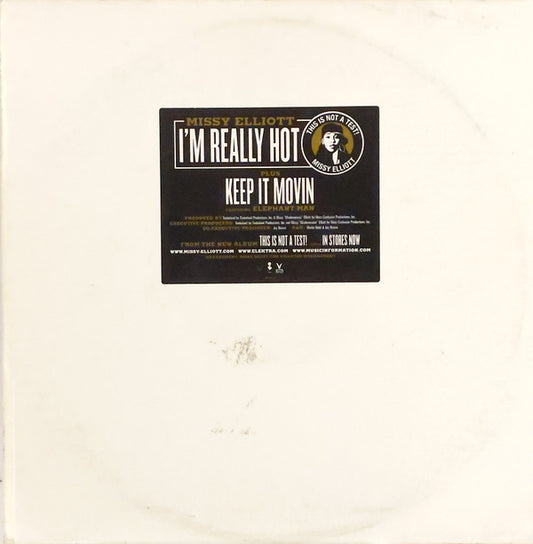 Missy Elliott - I'm Really Hot / Keep It Movin (12", Promo)