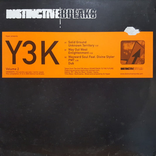 Various - Hyper Presents Y3K: Volume 2 EP2 (12", EP, Promo)