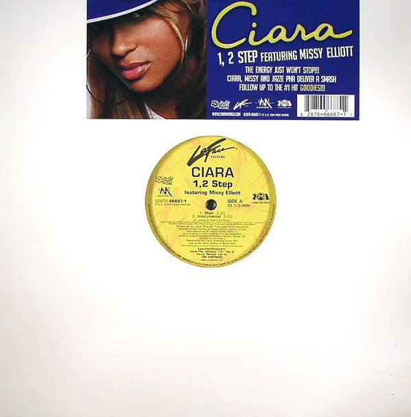 Ciara (2) Featuring Missy Elliott - 1, 2 Step (12")