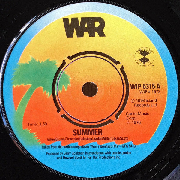 War - Summer (7")