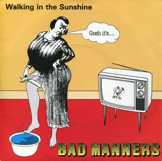 Bad Manners - Walking In The Sunshine (7", Single, Dam)